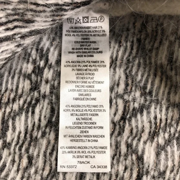 French Connection Angora Sweater - Picture 9 of 14